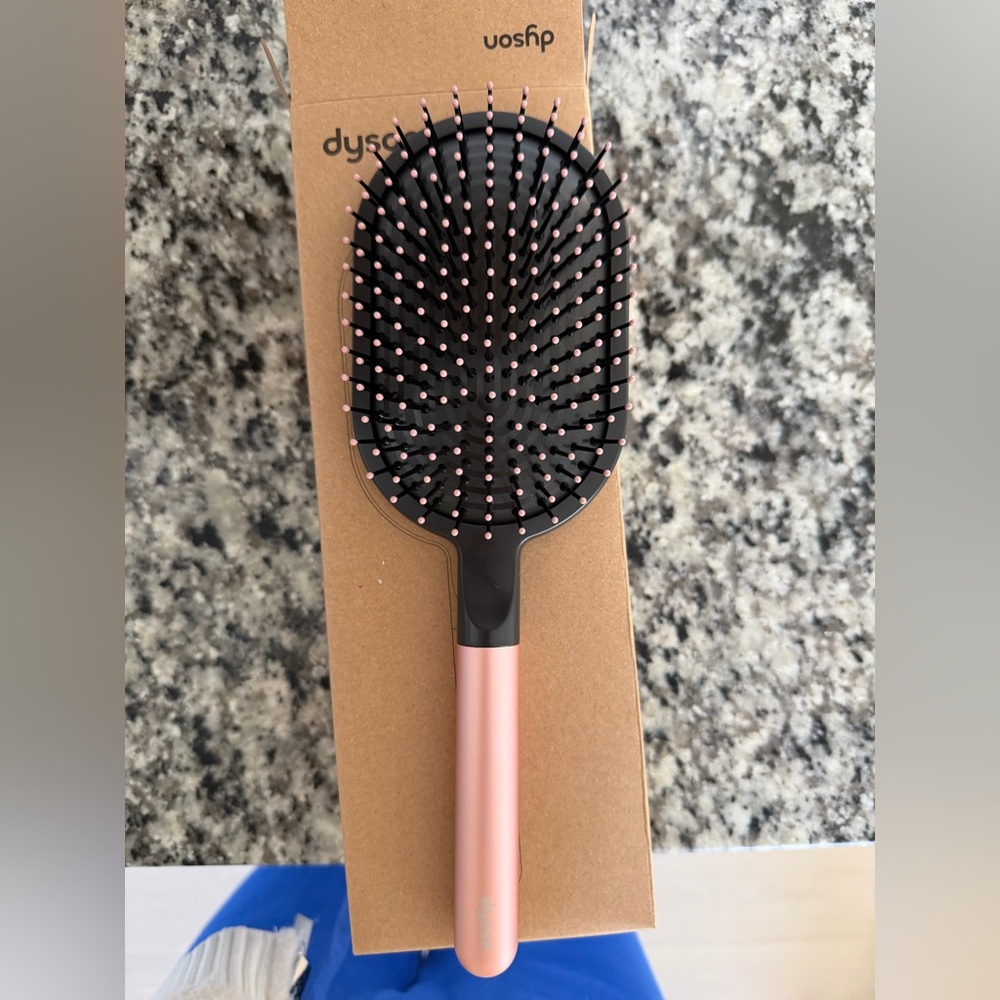 Dyson Black and Pink Paddle Brush